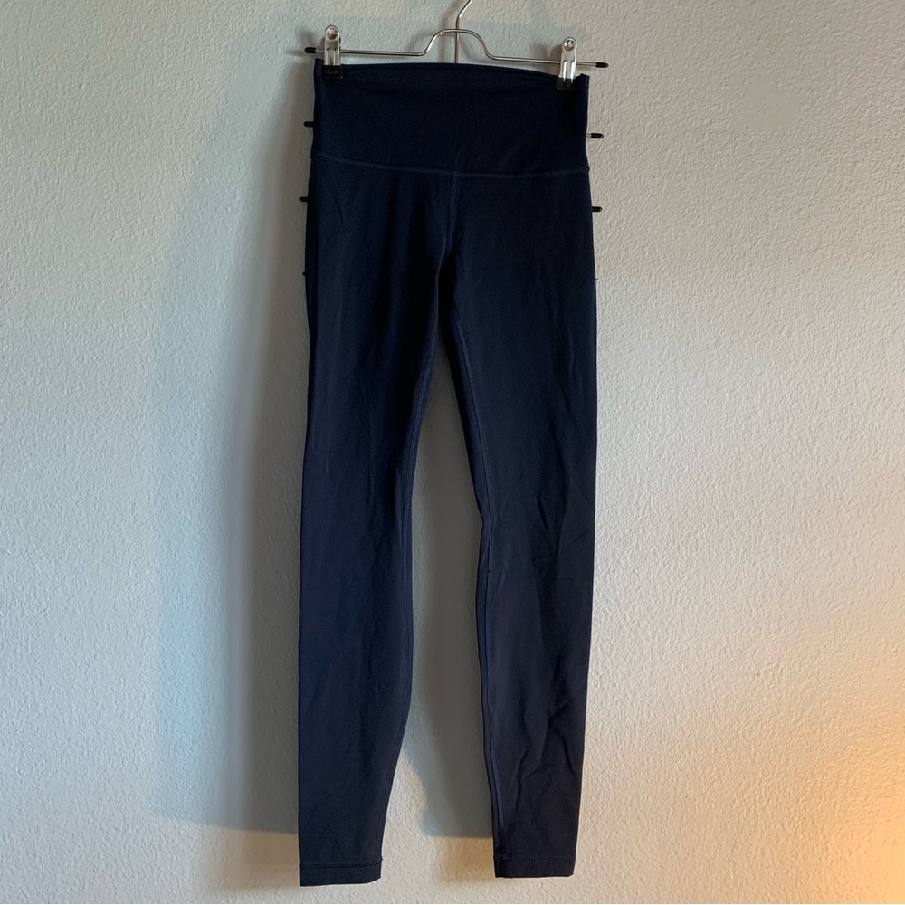 Lululemon Blue Full Length Leggings Size 4